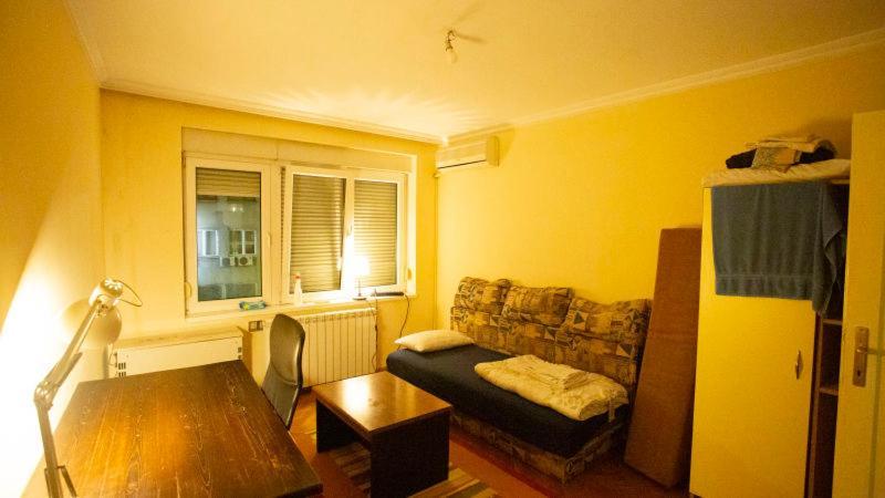 Private Cozy Room 1 With Shared Kitchen In Appartment, Downtown Belgrad Exteriör bild